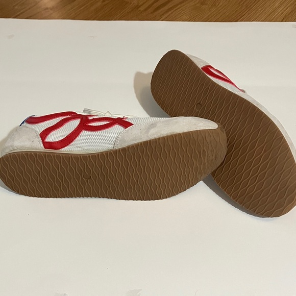 Project Cloud Women’s 8 1/2 Red, White & Blue Lace Up Lightweight Sneakers - Picture 7 of 12